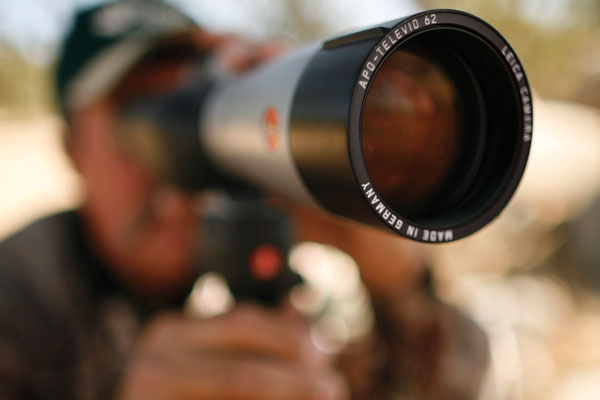 how to use optics when scouting for whitetail