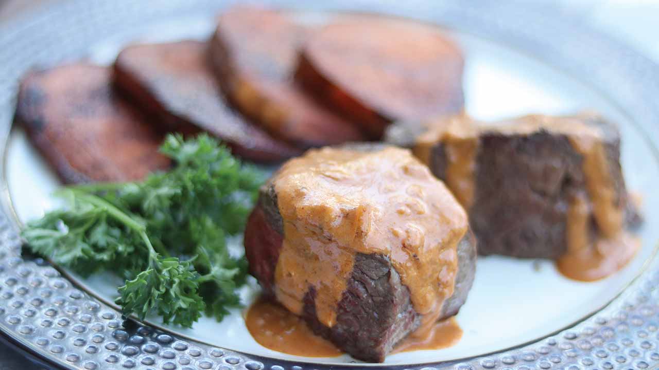 venison-steak-diane-recipe