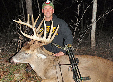 Ft. Riley Soldier Drops A Giant Kansas Whitetail