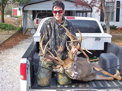 Audrey Sharp: 247 7/8-inch Indiana Trophy Buck